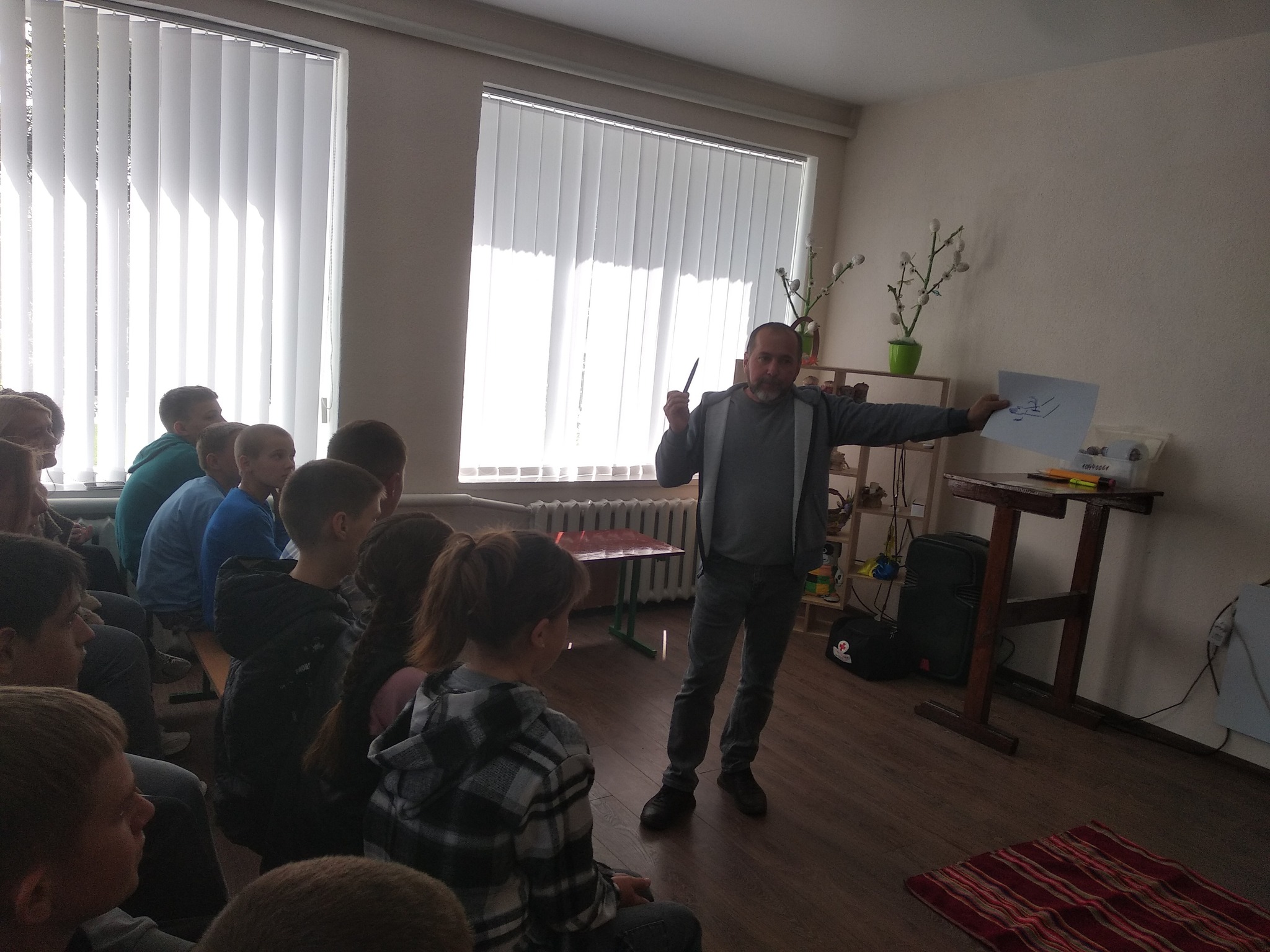 Зустріч із працівником Повчанської амбулаторії сімейної медицини Федиком Василем Леонідовичем