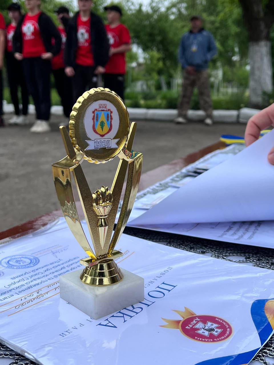 Завершення І етапу гри «Сокіл» («Джура»)